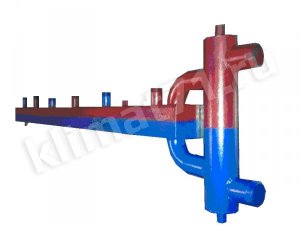 Гидрострелка до 100 кВт под установку двух котлов