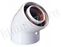 FRISQUET Отвод (60/100) 45°