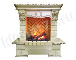 Dimplex Портал Pierre Luxe (светлый) под очаг Opti-Myst Cassette 400 Dimplex Портал Pierre Luxe (светлый) под очаг Opti-Myst Cassette 400